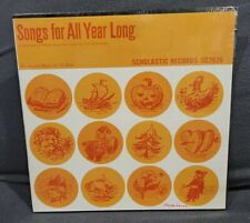 Songs For All Year Long Gil Slote Scholastic LP Vinyl Record SEALED Folkways