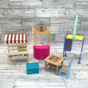 Mattel Barbie 6-teiliges Chelsea Puppen Kunststoff Möbel Set - Bild 1 von 14