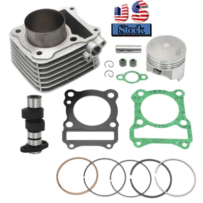 Kit de árbol de levas de actualización de pistón de cilindro de gran diámetro 150 cc KAWASAKI KLX125 2003-09 Foto 1 de 4