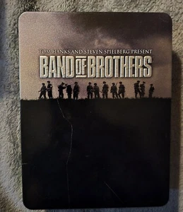 Band of Brothers DVD 6 Disc Set Collectible Tin - Tom Hanks & Steven Spielberg - Picture 1 of 7