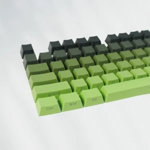 133 Key Matcha Side Print Backlit Keycaps PBT Keycaps OEM Profile _xa - Photo 1/8