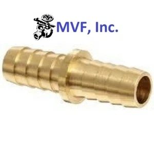 Hose Barb Mender Splicer for 3/8" ID Hose NPT Brass Fuel Fitting HM-6 - Picture 1 of 4