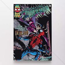 The Amazing Spider-Man #414 Poster Canvas Spiderman Marvel Comic Book Print
