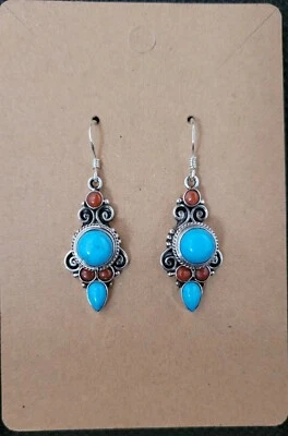 Silver Earrings | Handmade Earrings  - Image 1 of 4