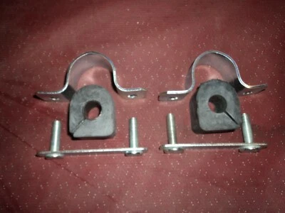 Renault 12 15 17 1969 80 estabilizador barra estabilizadora delantera buje montaje kit de 4 piezas  Foto 1 de 4