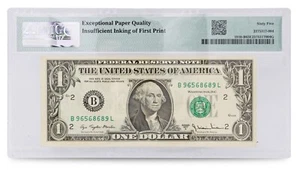 PMG $1 1977A Federal Reserve Note New York Fr#1910-B 65 Gem Uncirculated EPQ - Picture 1 of 2