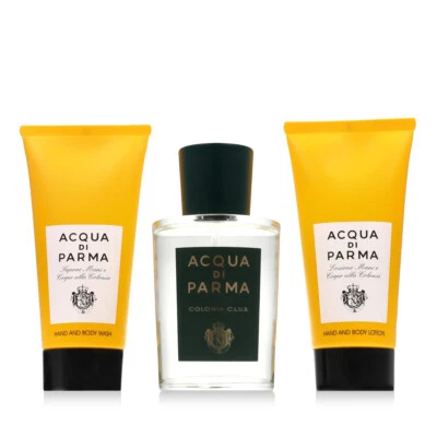Acqua Di Parma Colonia C.L.U.B. EDC 100 ml + SG 75 ml + BL 75 ml (hombre)
