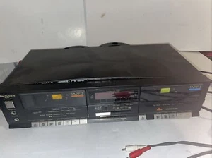 Technics RS-933W Stereo Dual Cassette Deck Dolby B C & DBX Player Recorder Japan - Picture 1 of 24