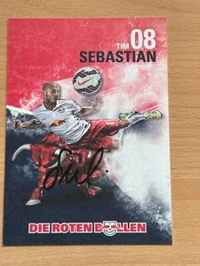 Tim Sebastian - RB Leipzig - Autogrammkarte original signiert - #S2252 - Bild 1 von 1