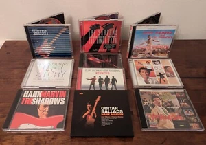 The Shadows, Hank Marvin, Cliff Richard Cd Bundle Job Lot ~ 10 Albums / 14 Disc - Picture 1 of 21