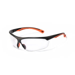 Schutzbrille Arbeitsschutzbrille Bügelbrille von MSA MOVE, klar Bügel neonorange - Bild 1 von 1