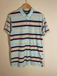 Camisa polo Billabong para hombre grande a rayas multicolor manga corta - Imagen 1 de 16
