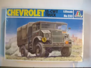ITALERI 1/35--CHEVROLET 15-CWT TRUCK--FACTORY SEALED--$9.45 SHIPPING - Picture 1 of 3