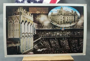 Postcard The Auditorium Denver's Location Scenery Of Surrounding Mountains... - Picture 1 of 2