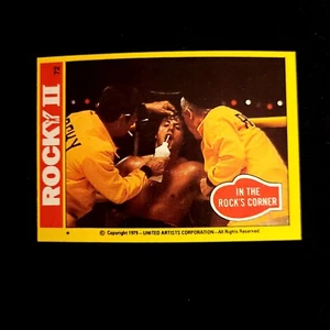 1979 Topps Rocky II Trading card #72 In the Rockys Corner (NM Pack Fresh) - Picture 1 of 1