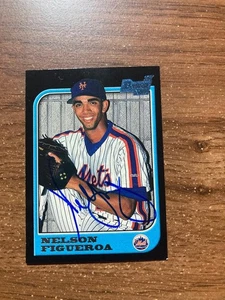 Autograph Signed Autographed Nelson Figueroa Mets - Picture 1 of 1