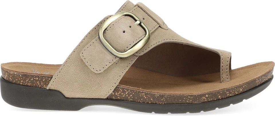 DANSKO Rylee Suede Slide Women's Sandal Beige Sand 39