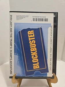 Blockbuster DVD Verleihhülle ~ Lady And The Tramp 2: Scamps Abenteuer - Bild 1 von 4
