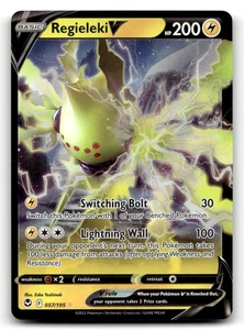 Regieleki V 057/195 Holo Ultra Rare SWSH12: Silver Tempest LP - Picture 1 of 2