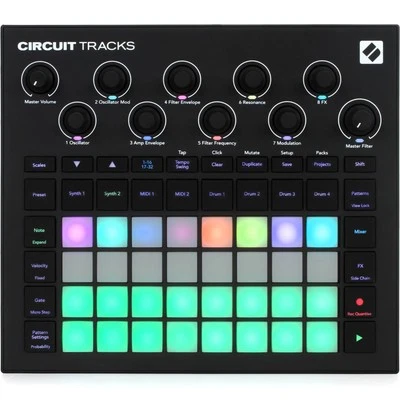 Novation Circuit Tracks Groovebox / Sequencer With Synthesizer - Image 1 of 4