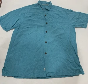 Tommy Bahama Seide Größe M geblümt Kurzarm. - Bild 1 von 7