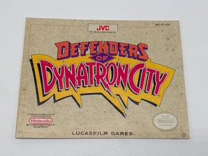 Defenders Of Dynatron City Nintendo Instruction Booklet Manual USA - Picture 1 of 4