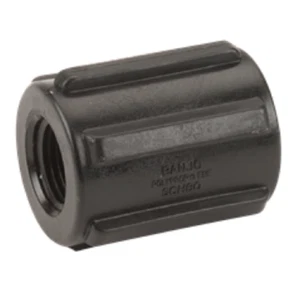 Banjo Threaded Polypropylene Pipe Coupling, 1/2" NPT Female - CPLG050 - Picture 1 of 5