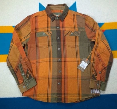 NWT Howler Brothers Rodanthe Blanket Flannel Shirt Killian Plaid Horizon Medium - Image 1 of 4