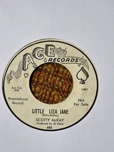45 RPM Scotty McKay ACE DJ 603 Little Liza Jane / Let the Good Times Roll En muy buen estado++ - Imagen 1 de 2