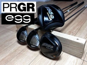 Driver Prgear Super Egg / Fairway Wood 3 Pieces In Total - Picture 1 of 20