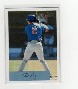 2002 David Wright Bowman Heritage ROOKIE Karte #182 kostenloser Versand (H1549) - Bild 1 von 1