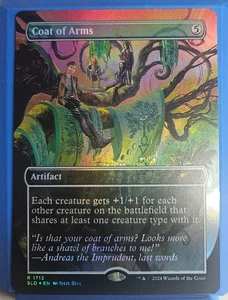MTG Secret Lair - Coat of Arms - Borderless Rainbow Foil - R 1712 SLD - MiNT - Picture 1 of 4