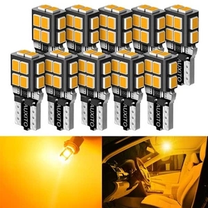 Luces LED T10 501 Bombillas Laterales Coche Libre de Errores Canbus Xenón W5W Número Placa D - Imagen 1 de 20