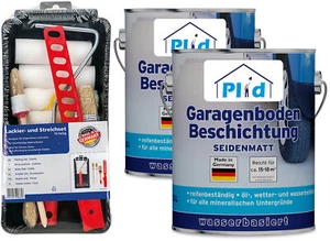 Garagenbodenbeschichtung Set 5L Silbergrau, für 36m² /Bodenbeschichtung Beton - Bild 1 von 9