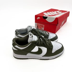Nike Dunk Low Medium Olive Womens US 7 Shoes DD1503-120 NEW Casual Sneaker - Picture 1 of 10