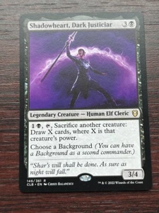 1x SHADOWHEART, DUNKLER JUSTICIAR - Baldur's Gate - MTG - Magic - Bild 1 von 1