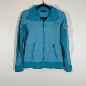 Chaqueta para mujer The North Face Mazie Mays Estados Unidos cremallera completa talla mediana Bluebird - Imagen 1 de 13