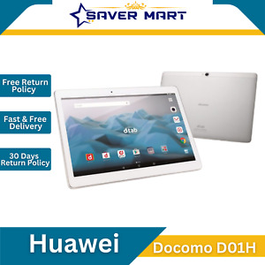 Huawei Docomo Tab D-01H 16GB -SILVER Very Good BACK CAMERA FOCUS SEE DESCRIPTION