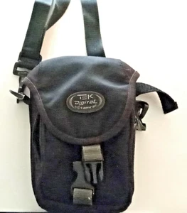 Tamrac Tek Digitalkamera Soft Bag Case Schwarz Nylon Reißverschluss - Bild 1 von 4