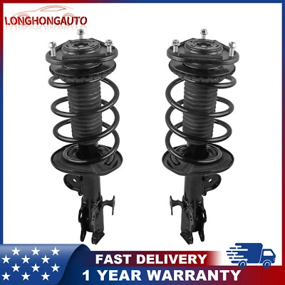 Pair Front Shock Absorbers Assembly For 2008-2015 Scion XB 4 Cyl 2.4L Wagon FWD - Image 1 of 4
