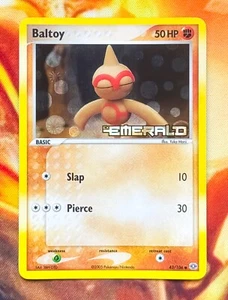 POKEMON β 2005 Baltoy Ex Emerald REVERSE HOLO 43/106 π¬π§ β’ NMINT NM - Foto 1 di 2