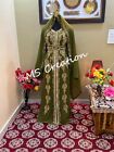 SALE Wedding Dress Moroccan Caftan African Dress Abaya Very Fancy Long Gown 413