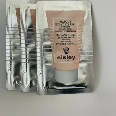 Sisley Radiant Glow Express Mask with Red Clay Each Sample 4 ml x 6 =24 ml - Image 1 of 2