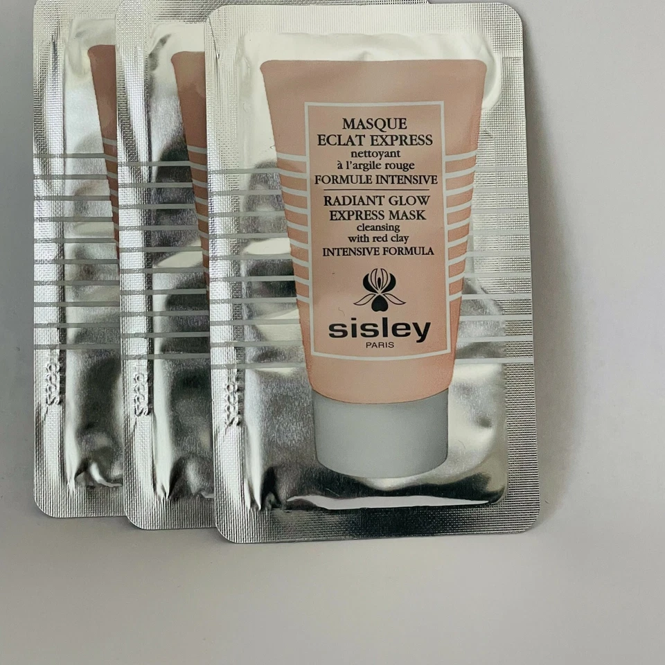 Sisley Radiant Glow Express Mask with Red Clay Each Sample 4 ml x 6 =24 ml - Image 1 of 2