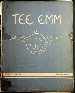 RAF Tee Emm Magazine Original March 1944 Japanese Parachute Air Force WWII - Picture 1 of 6
