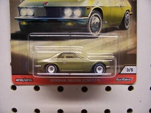 Hot Wheels Japan Historics JH 3 Nissan Silvia (CSP311) (B120) with Real Riders - Picture 1 of 2