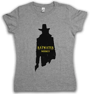RATWATER WHISKEY DAMEN T-SHIRT Whisky Jesse Comic Preacher Cassidy Custer Texas - Picture 1 of 2