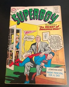 SUPERBOY #55 (1957) **HIGH/HIGHER GRADE EARLY SILVER AGE!** NICE!! - Picture 1 of 14