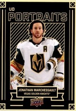 2022-23 Upper Deck S1 UD Portraits [BB9] #P-6 Jonathan Marchessault - Vegas Gold