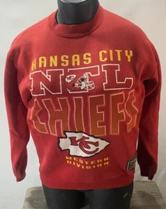 Vintage Jostens Team NFL Sportswear Kansas City Chiefs Crewneck Sweatshirt Sz M - Picture 1 of 11